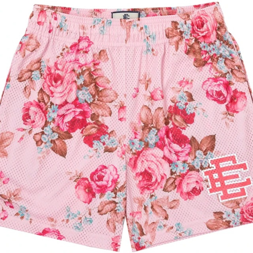 Eric Emanuel Basic Shorts Floral Pink- M